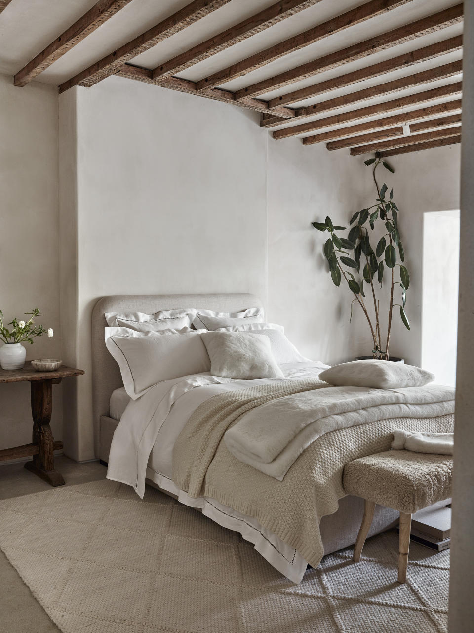 7. Invest in good quality bed linen and throws