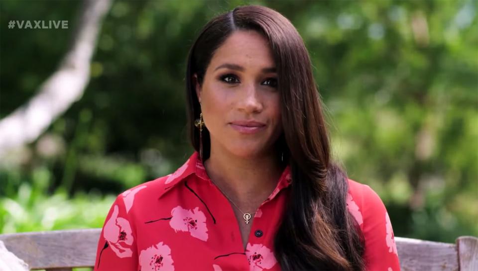 Meghan Markle on Vax Live