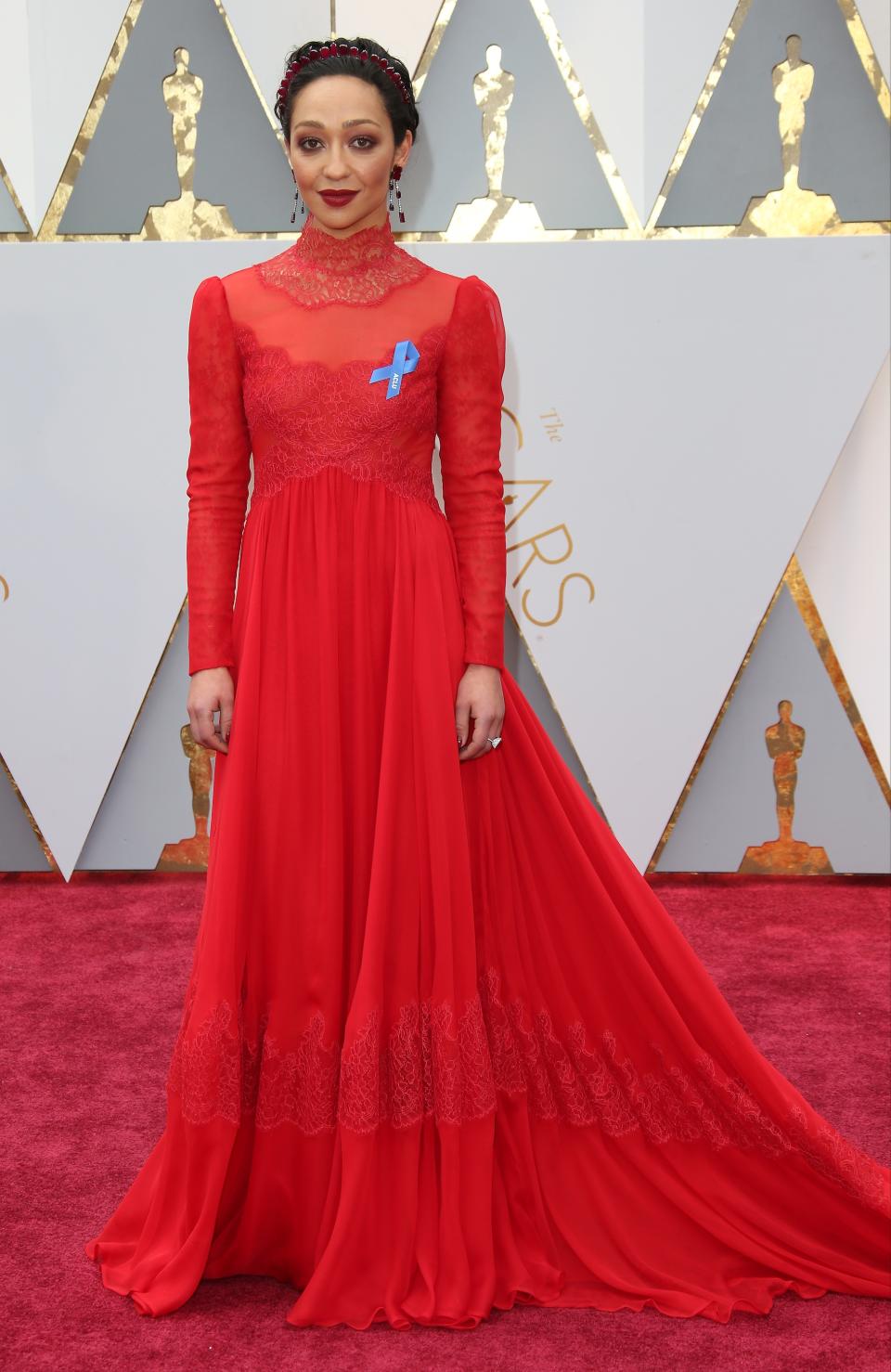 14. Ruth Negga at the Oscars