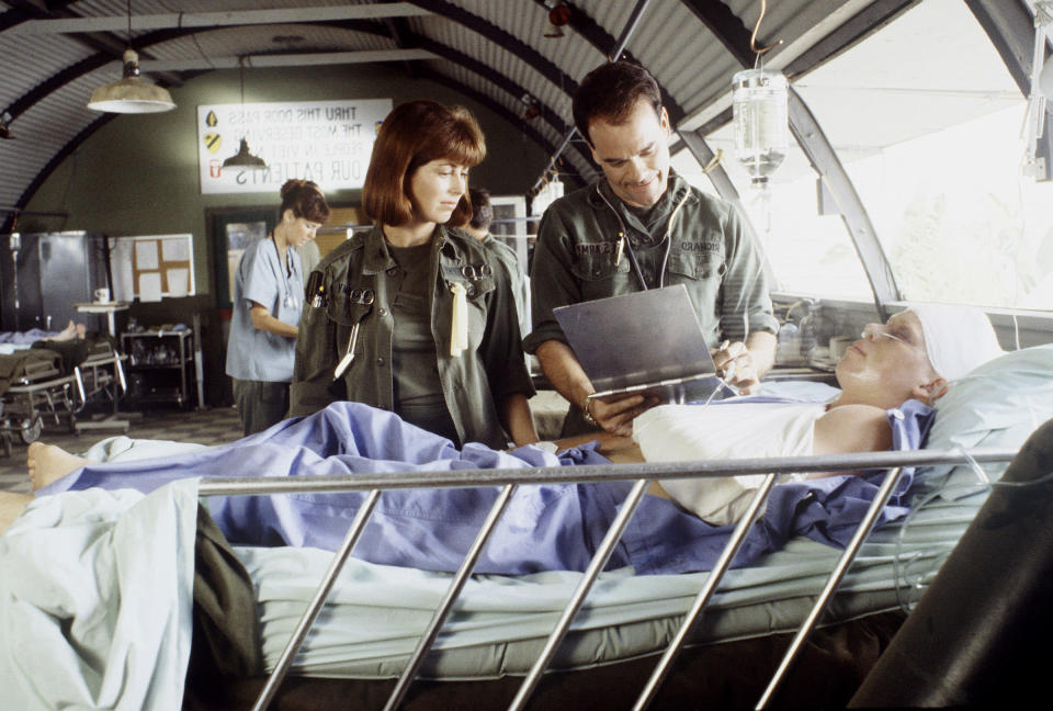 "China Beach" DANA DELANY, ROBERT PICARDO