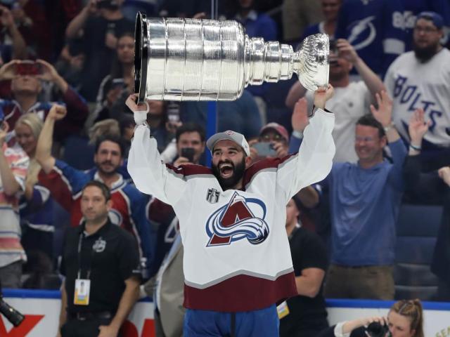 Colorado Avalanche lift the Stanley Cup