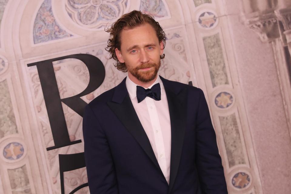 No more Mr Night Manager: Tom Hiddleston at the Ralph Lauren Fashion Show (Photo by Rob Kim/Getty Images): Getty Images