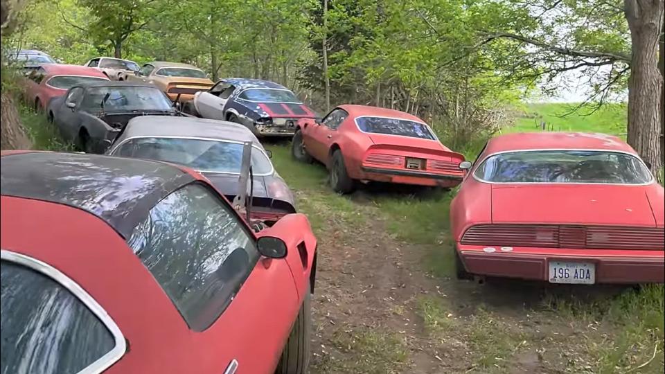 Hoard of 50-Plus Pontiac Trans-Am and Firebird Muscle Cars Up for Grabs photo