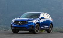 <p>Acura still sells cars, but its crossovers, the compact RDX and the three-row MDX, dominate its sales numbers. <a rel="nofollow noopener" href="http://caranddriver.com/acura/rdx" target="_blank" data-ylk="slk:The RDX;elm:context_link;itc:0;sec:content-canvas" class="link ">The RDX</a>, fresh off a redesign, had a particularly strong 2018, with sales increasing nearly 24 percent compared with last year.</p>