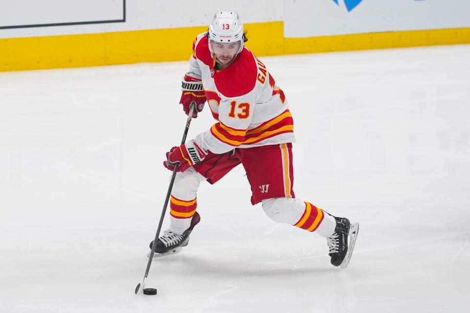 Johnny Gaudreau had 115 points in 82 games with the Calgary Flames last season.