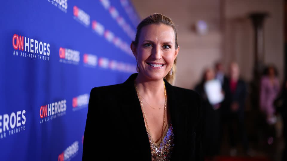 Poppy Harlow attends 17th Annual CNN Heroes: An All-Star Tribute at The American Museum of Natural History on December 10, 2023 in New York City. - Mike Coppola/Getty Images for CNN