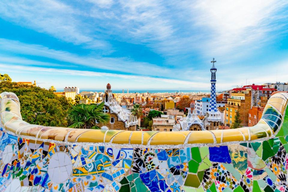 A view over Barcelona from Park Guell (Getty Images/iStockphoto)