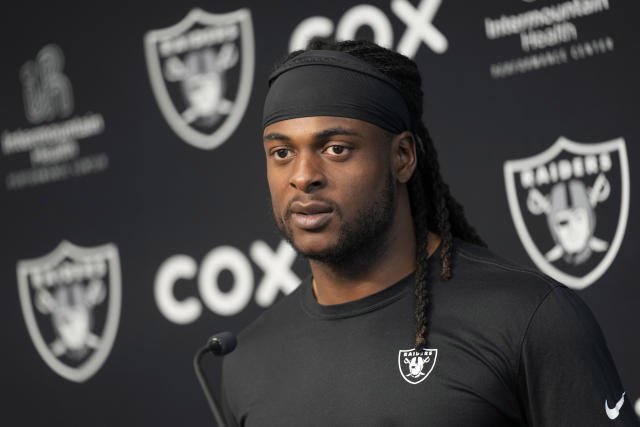 Davante Adams formally introduced as member of Las Vegas Raiders