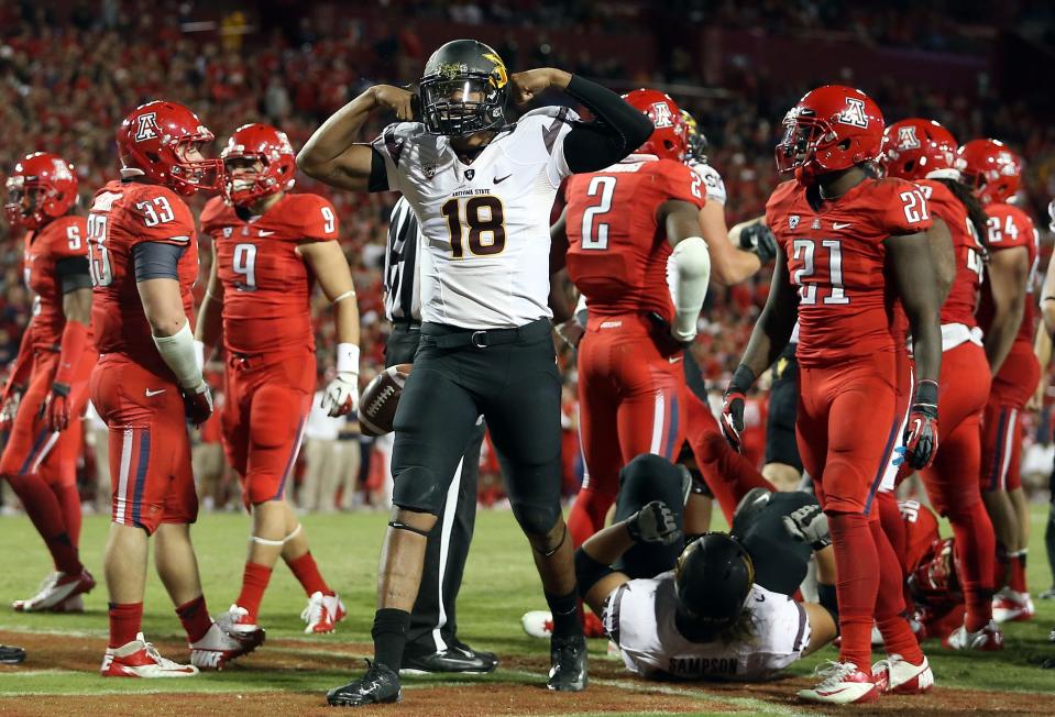 <b>Best Rivalry:</b> Arizona-Arizona State. Last three years, the winner was the underdog. Last four years, the game was decided by a touchdown or less. Total points in that span: Sun Devils 115, Wildcats 114.