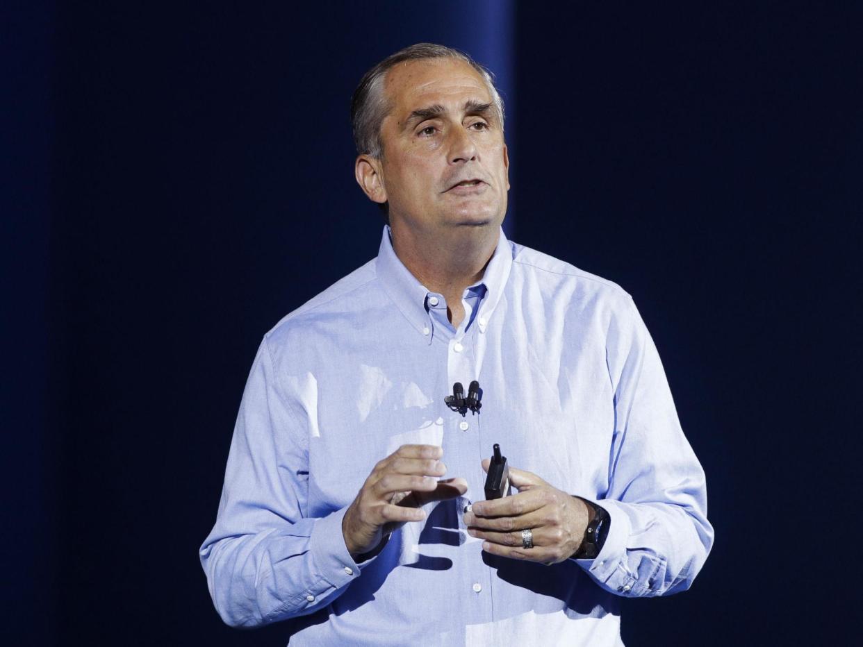 Mr Krzanich took up the CEO post in 2013: AP