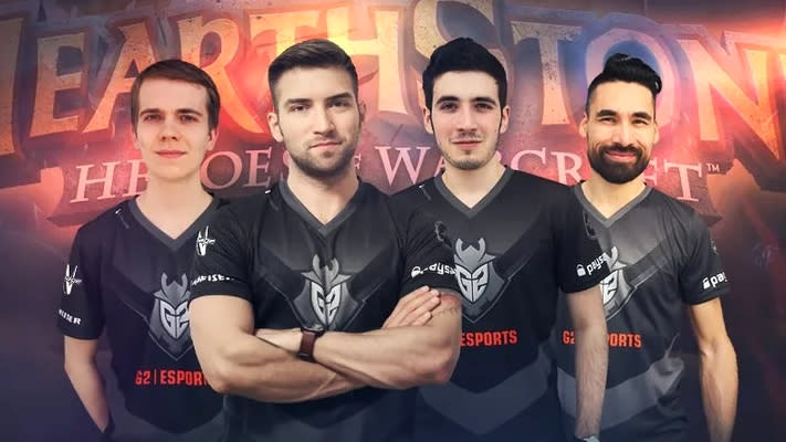 G2 Esports Hearthstone team