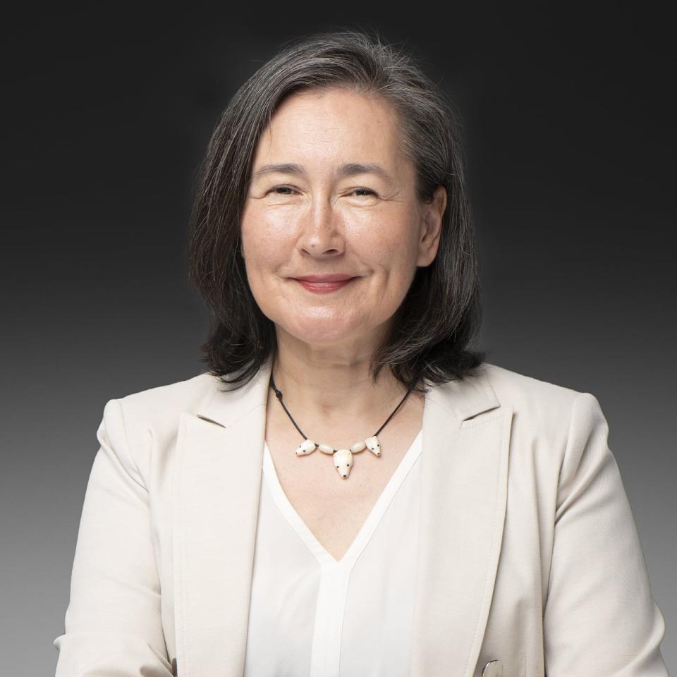 Lisa Koperqualuk is vice-president of International Affairs with the Inuit Circumpolar Council (ICC), and is attending COP26 with the organization.