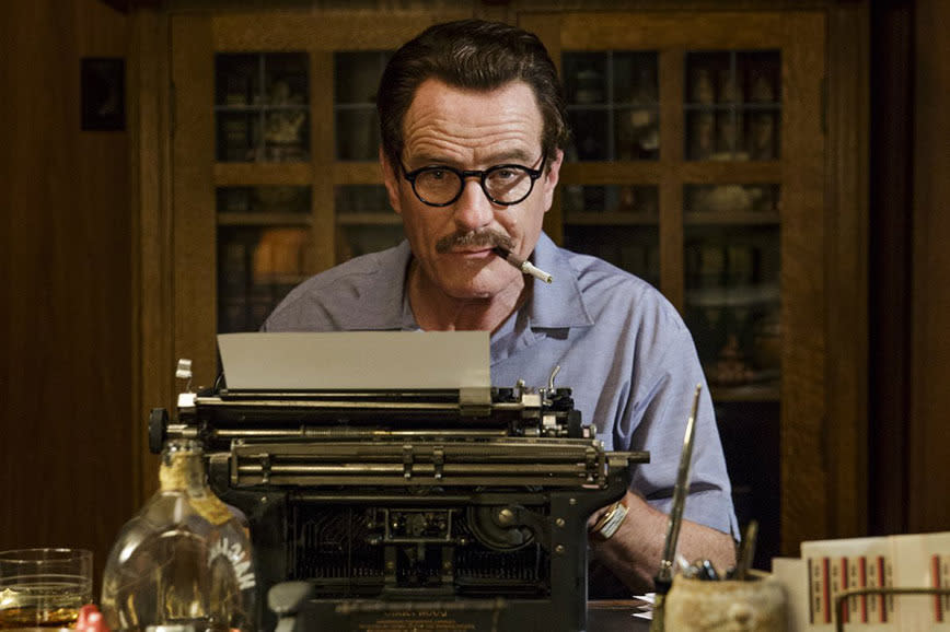 <p><b>If you love…</b>Behind-the-scenes stories<br><b>Then you should see…</b> <i>Trumbo</i><br><b>Starring:</b> Bryan Cranston, Diane Lane and Helen Mirren<br><b>What’s it about:</b> In 1947, Dalton Trumbo was Hollywood's top screenwriter, until he and other artists were jailed and blacklisted for their political beliefs.<br><b>In cinemas from...</b> January 2016</p>