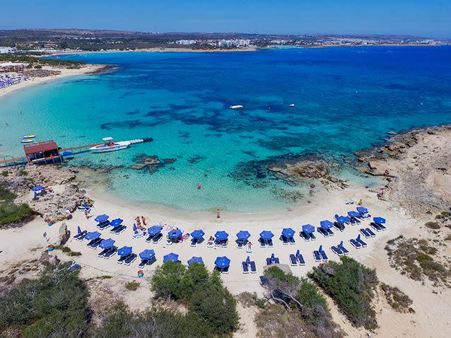 The party trio left Avia Napa in Cyprus thinking they were on their way to a dolphin-watching tour. Photo: Getty