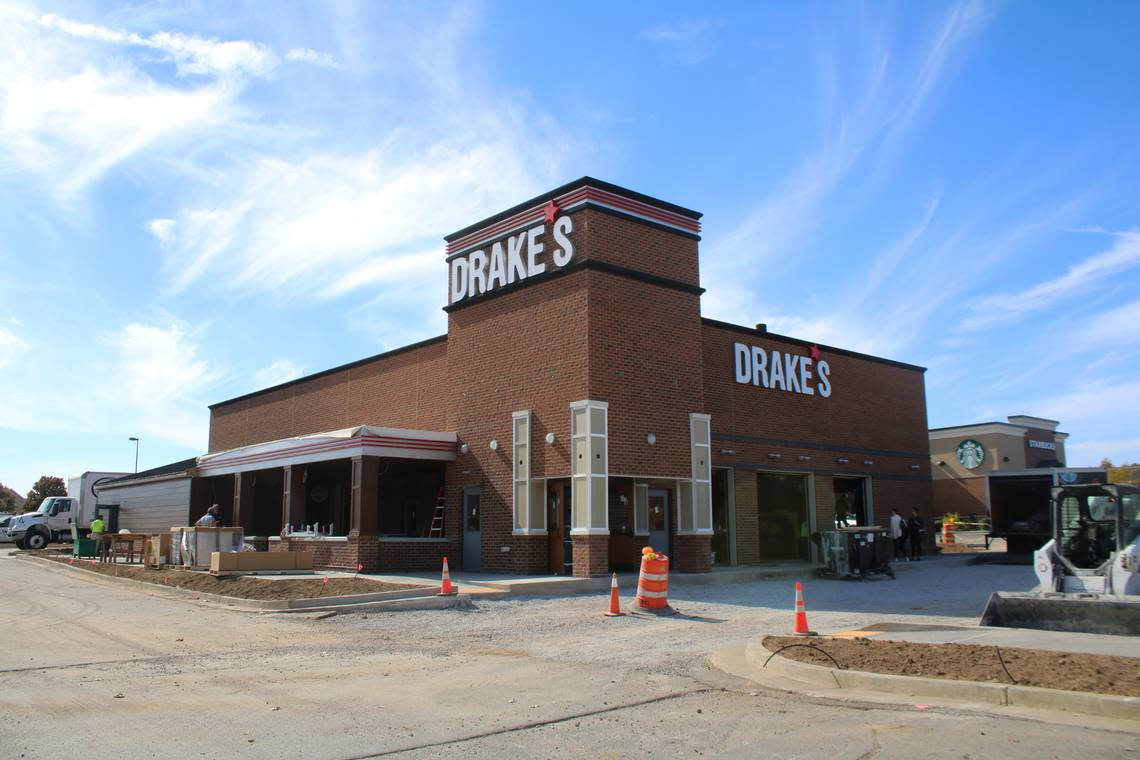The new Drake’s off Leestown Road at Townley Center will open Nov. 7 after a ribbon cutting ceremony.