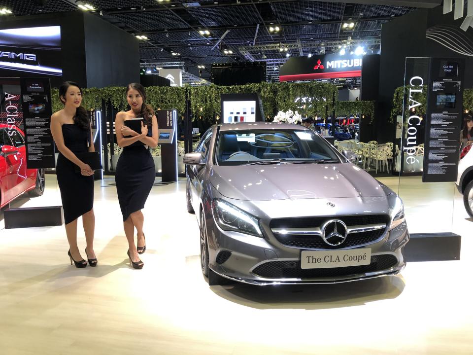 Mercedes-Benz CLA Coupe – Singapore Motorshow 2019