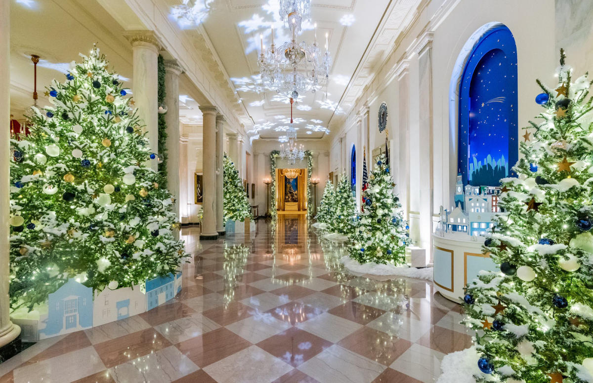 virtual tour of the white house at christmas