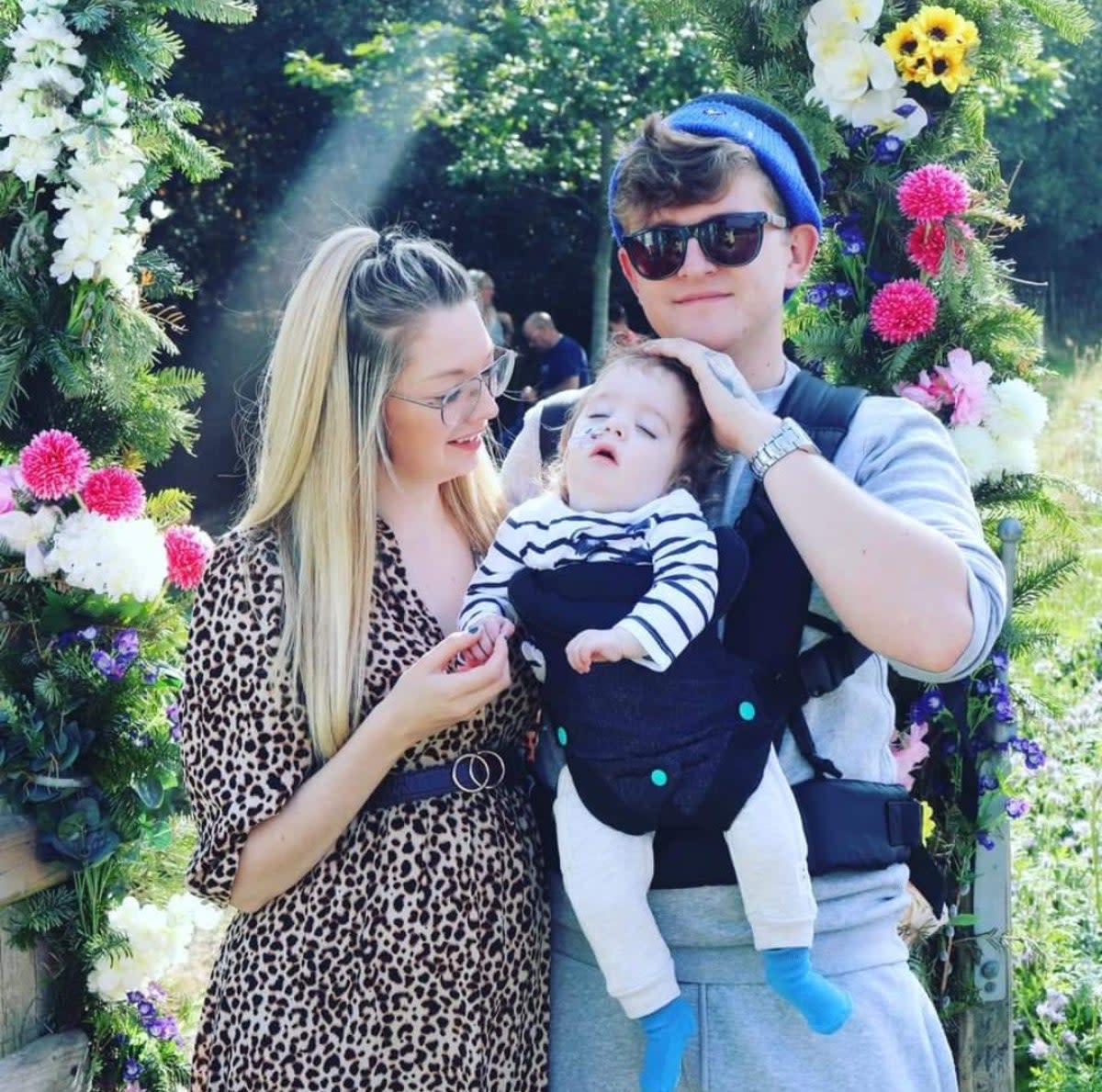 Alice and Lewis Jones with Ronnie, who suffered a catastrophic brain injury during his birth  (Osbornes Law)