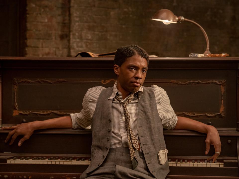 Chadwick Boseman in ‘Ma Rainey’s Black Bottom’David Lee/Netflix