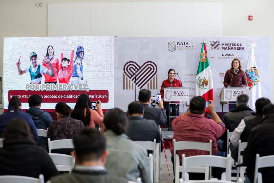 La gobernadora Marina del Pilar anuncia una destacada participación de Baja California en los Juegos Olímpicos de París 2024