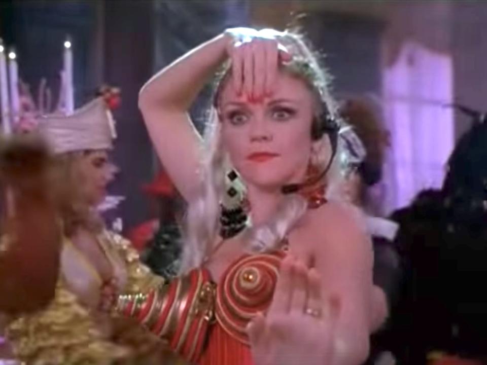 Stephanie Faracy dressed as Madonna in "Hocus Pocus."