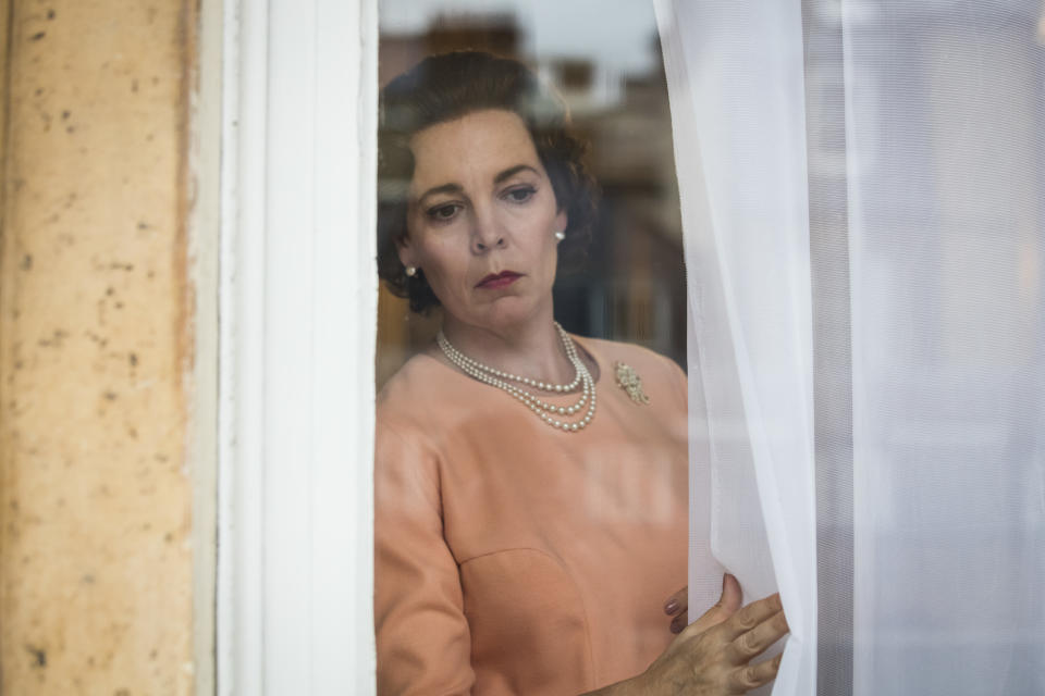 Olivia Colman in <i>The Crown</i><span class="copyright">Sophie Mutevelian—Netflix</span>