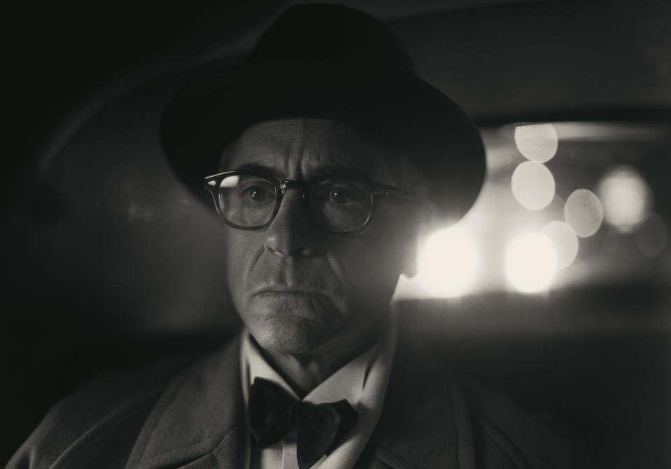 Robert Downey Jr. stars as antagonist Lewis Strauss in "Oppenheimer."