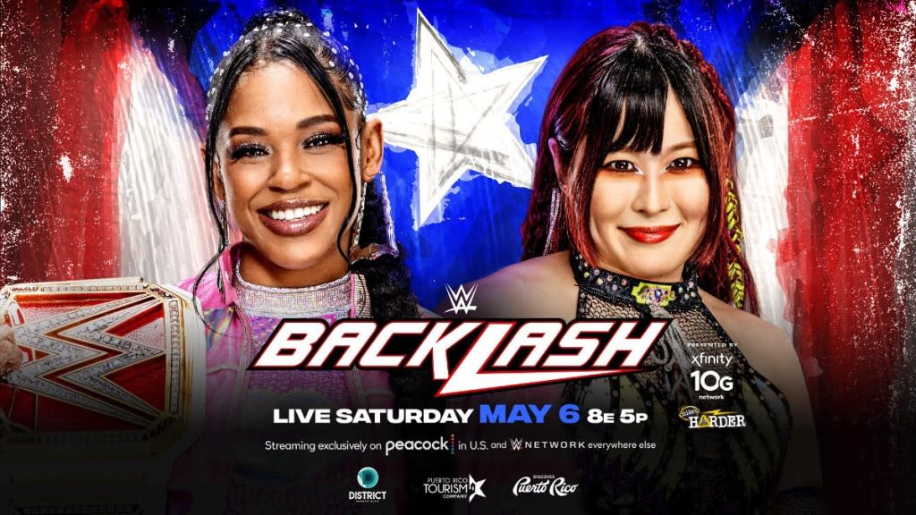 WWE Backlash IYO SKY Biana Belair