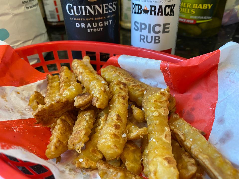 beer battered fries