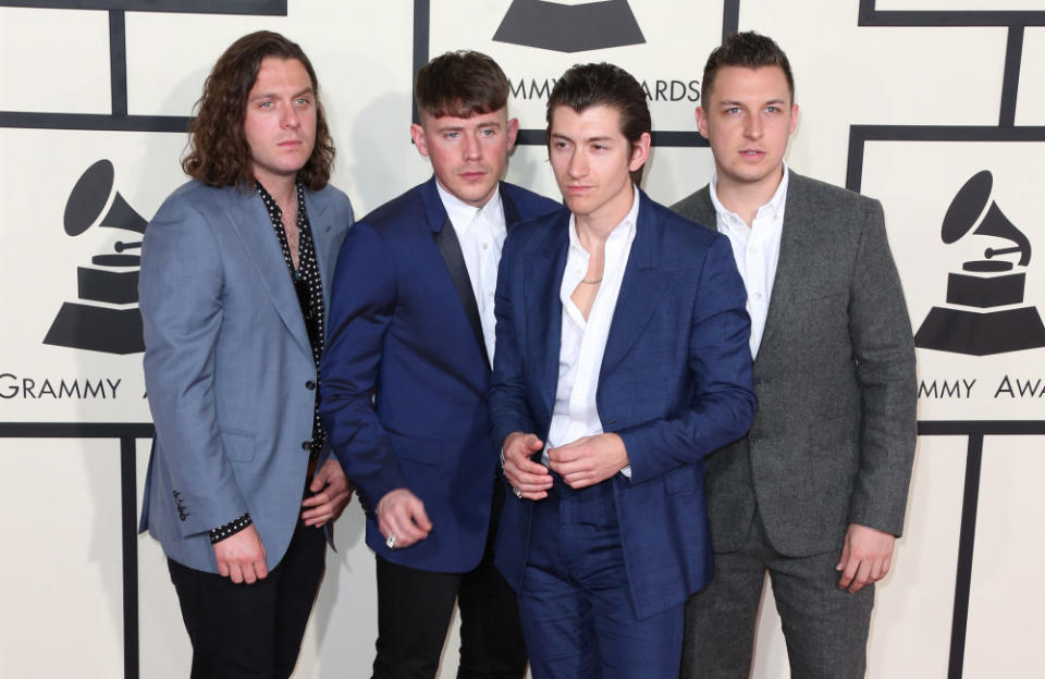 Arctic Monkeys are set to headline credit:Bang Showbiz