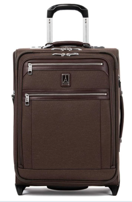 The Travelpro Platinum Elite Softside Expandable Upright has all the bells and whistles. (Photo: Amazon)