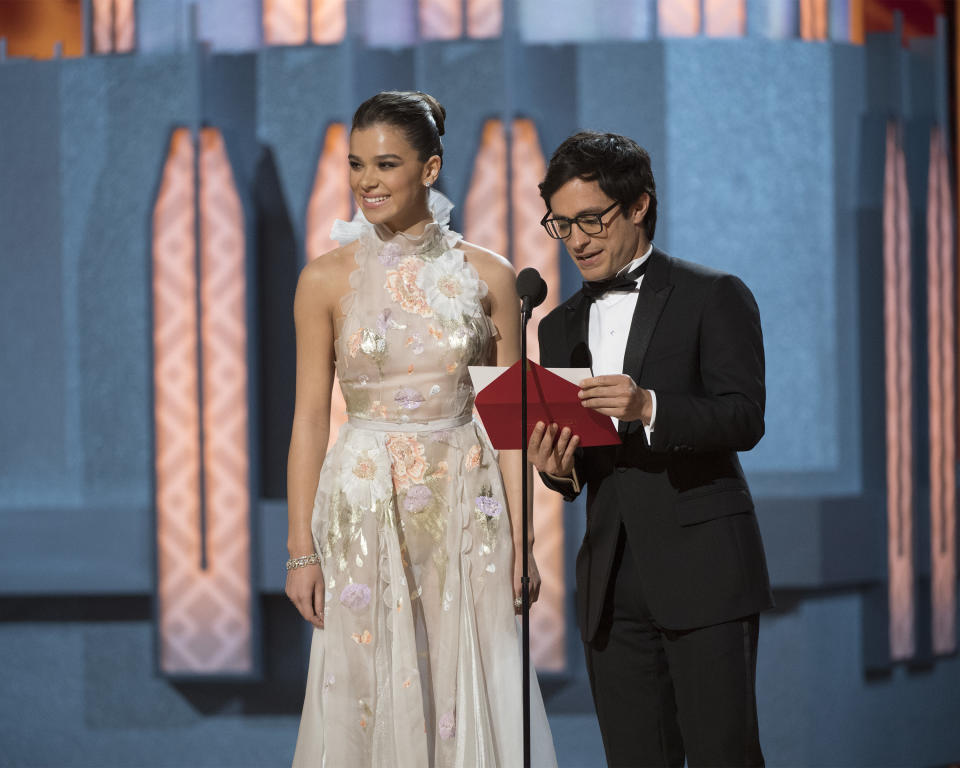 Gael Garc&iacute;a Bernal took the Oscar stage to present the Academy Award&nbsp;for Best Animated Feature Film, but before revealing the winner, the Mexican actor <a href="http://www.huffingtonpost.com/entry/gael-garc%C3%ADa-bernal-denounces-trumps-border-wall-in-powerful-oscars-moment_us_58b3994fe4b0a8a9b7836dcf">took a moment to publicly denounce Trump's proposed border&nbsp;wall.</a><br /><br />&ldquo;Flesh and blood actors are migrant workers; we travel all over the world, we build families, we construct stories, we build life that cannot be divided,&rdquo; <a href="http://www.huffingtonpost.com/entry/gael-garc%C3%ADa-bernal-denounces-trumps-border-wall-in-powerful-oscars-moment_us_58b3994fe4b0a8a9b7836dcf">Garc&iacute;a Bernal said.</a> &ldquo;As a Mexican, as a Latin American, as a migrant worker, as a human being, I&rsquo;m against any form of wall that wants to separate us."