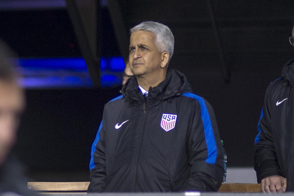 U.S. Soccer president Sunil Gulati has not yet announced whether he will run for re-election, but if he does, he will, for the first time, have competition.