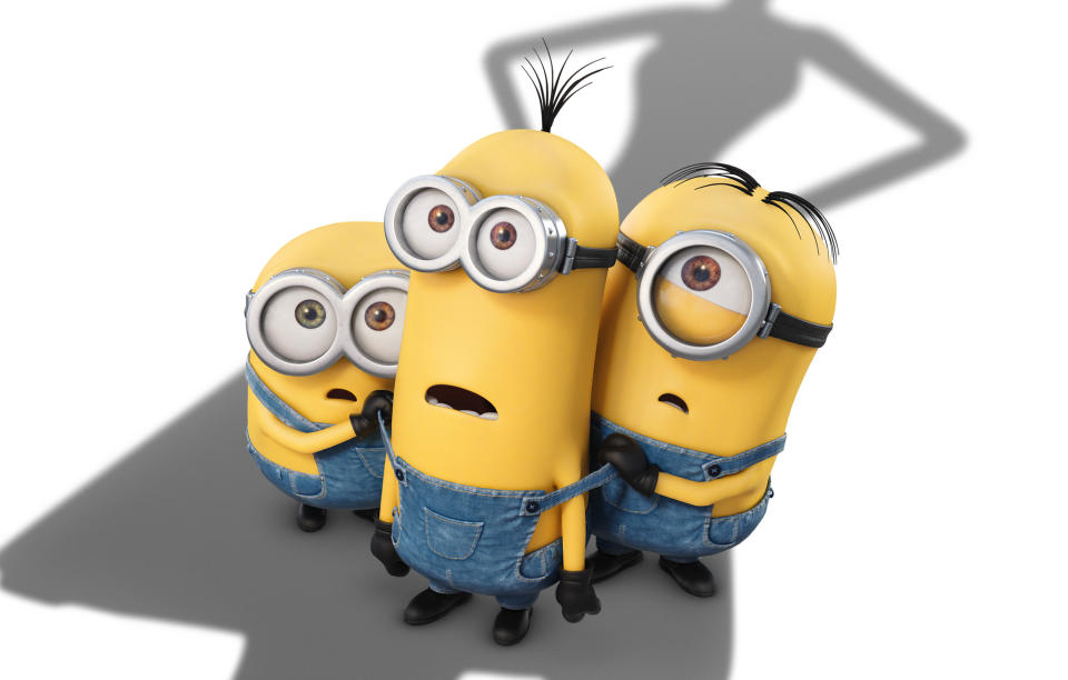 Directed by Pierre Coffin and Kyle Balda • Written by Brian Lynch <br> <br> Starring Pierre Coffin, Sandra Bullock, Jon Hamm, Michael Keaton, Allison Janney and Steve Coogan <br> <br> <strong>What to expect:</strong> MONEY. Monumental foreign grosses left "Despicable Me 2" <a href="http://www.boxofficemojo.com/movies/?id=despicableme2.htm" target="_blank">just shy of $1 billion</a>. Expect the franchise's third outing -- technically a spin-off -- to be one of summer's most profitable titles, even without Steve Carell's Felonious Gru on hand. [<a href="https://www.youtube.com/watch?v=eisKxhjBnZ0" target="_blank">Trailer</a>]