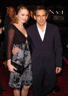 Christine Taylor and Ben Stiller at the LA premiere of Universal's Along Came Polly