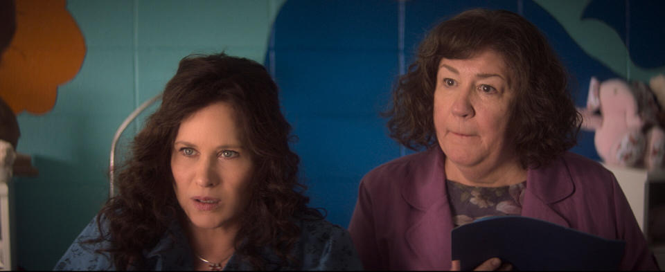 Patricia Arquette and Margo Martindale in Season 1, Episode 6 of "The Act." 