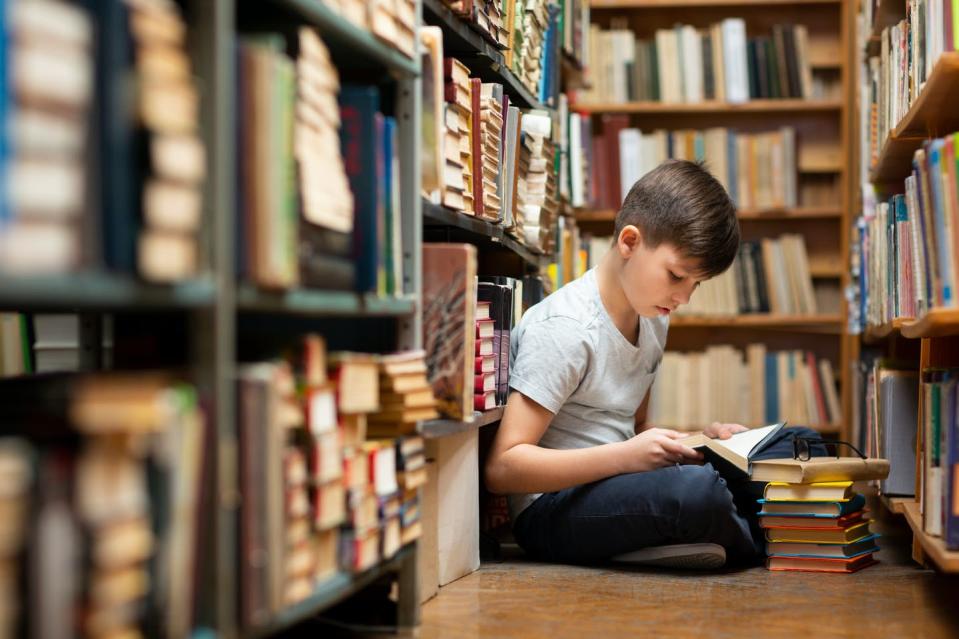   <span class="attribution"><a class="link " href="https://www.shutterstock.com/es/image-photo/little-boy-library-kid-studying-1696451494" rel="nofollow noopener" target="_blank" data-ylk="slk:FREEPIK2 / Shutterstock;elm:context_link;itc:0;sec:content-canvas"> FREEPIK2 / Shutterstock</a></span>