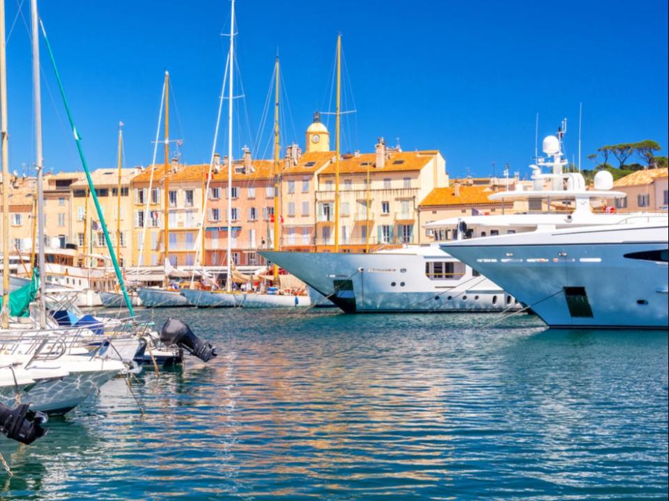 Yachts in the marina, Saint Tropez. The world's richest 1 per cent are responsible for more than double the carbon emissions of the world's 3 billion poorest (Getty Images/iStockphoto)