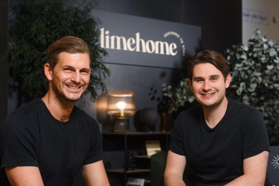 Josef Vollmayr (l.) hat Limehome 2018 gegründet, sein langjähriger Mitarbeiter Cesar de Sousa Freitas ist 2021 in die Geschäftsführung gewechselt. - Copyright: Limehome