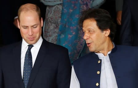 Britain's Prince William and Catherine, Duchess of Cambridge, visit Pakistan