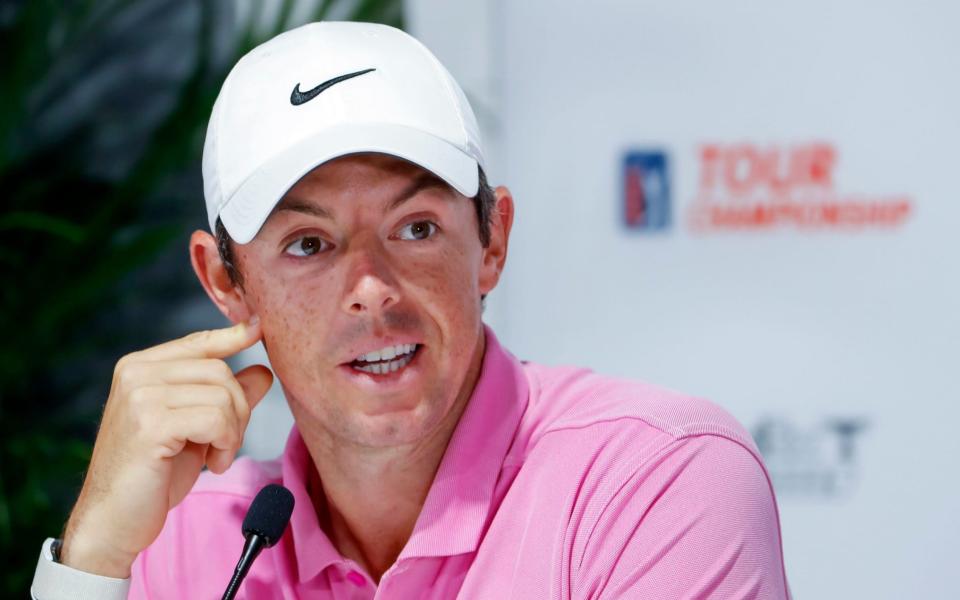 Rory McIlroy has publicly criticised how the FedEx Cup is run - REX