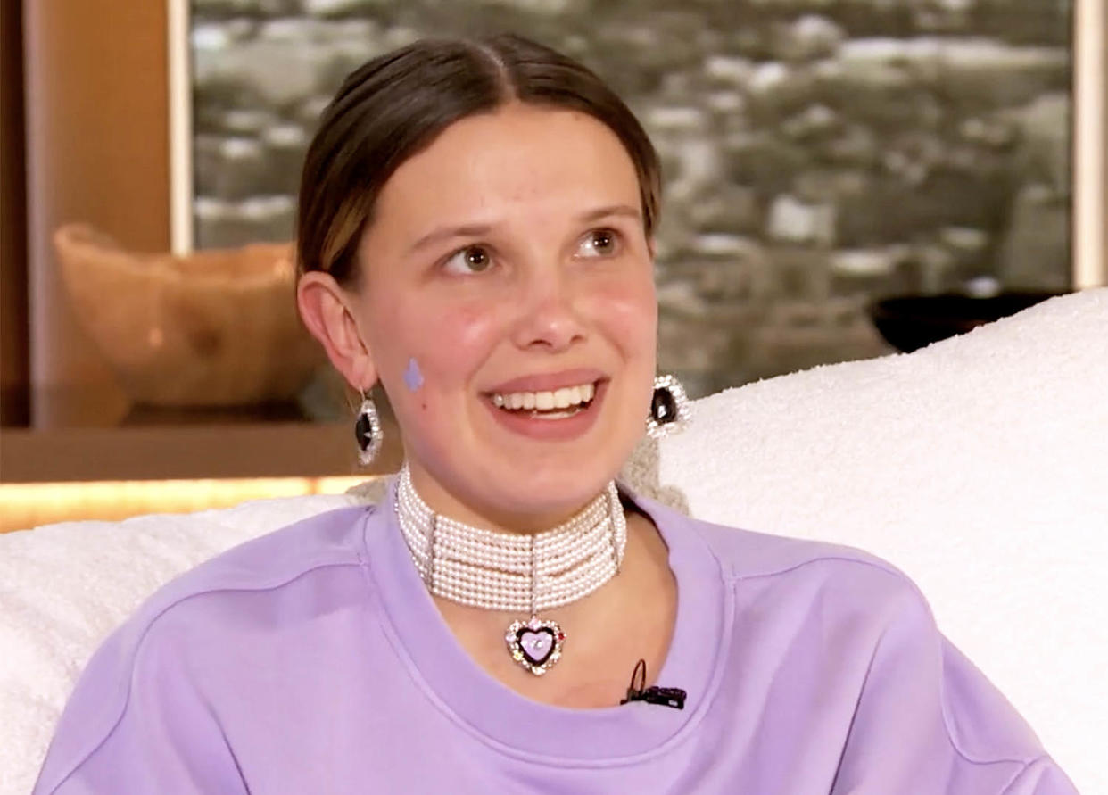 millie bobby brown (The Drew Barrymore Show)
