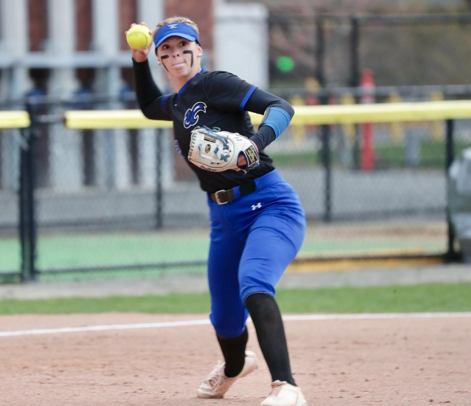 Former Millbury High star Lauren Miner had a stellar freshman season at UMass-Boston and earned a spot on the Little East Conference all-star team despite her battle with thoracic outlet syndrome.