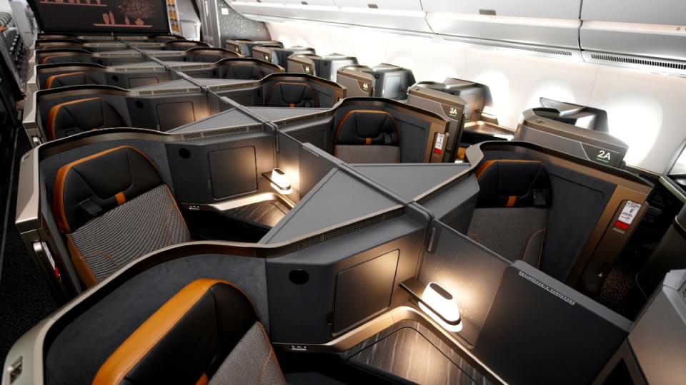 Starlux Business Class Seating