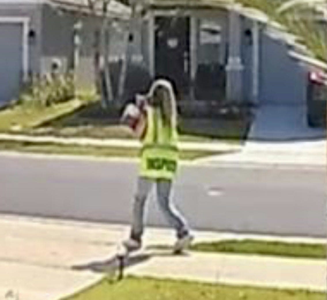 Daytona Beach police are looking for this woman who stole a dog from a Sand Trap home on Monday.