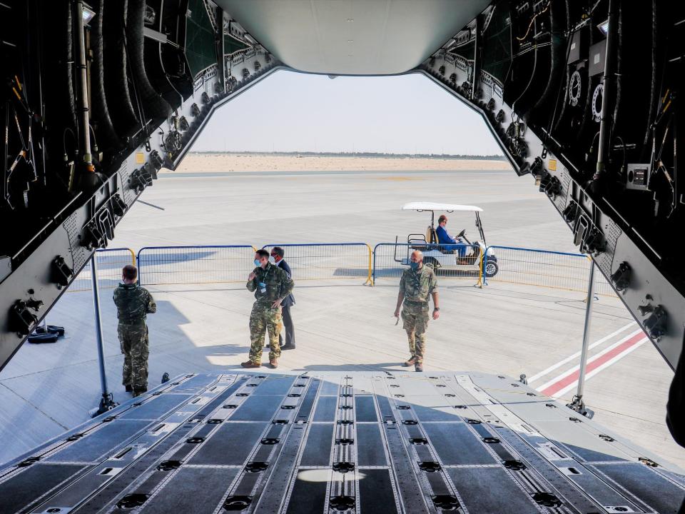 UK Royal Air Force Airbus A400 — Dubai Airshow 2021