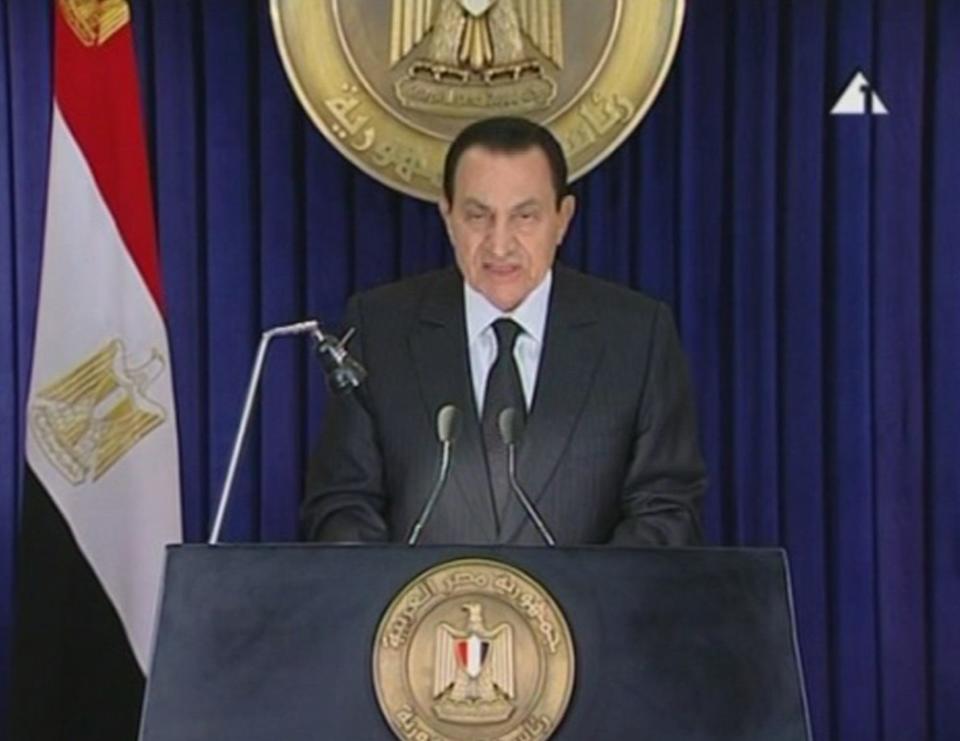 hosni mubarak