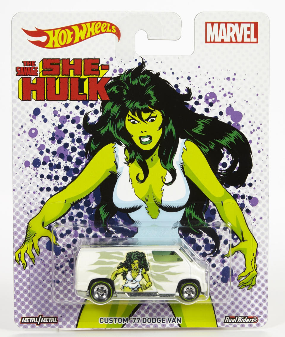 She-Hulk Hot Wheels