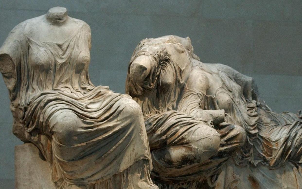 A section of the Parthenon Marbles - Matthew Fearn/PA