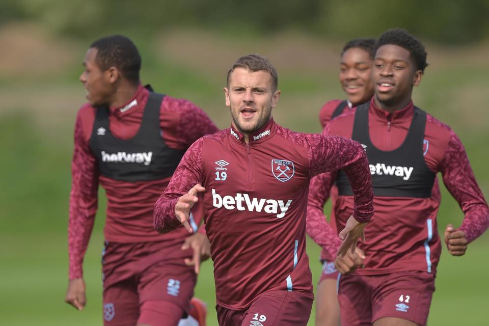 Jack Wilshere has left the club on a free. (West Ham United FC via Getty Images)